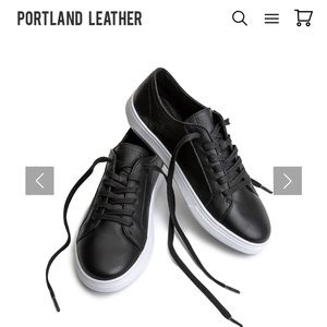 Portland leather low top sneakers